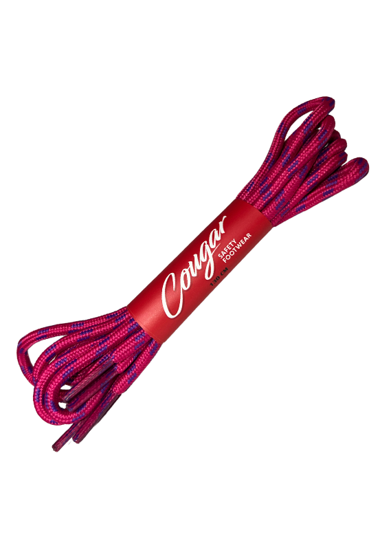 Cougar Footwear Laces [CLR:Pink L:130CM]