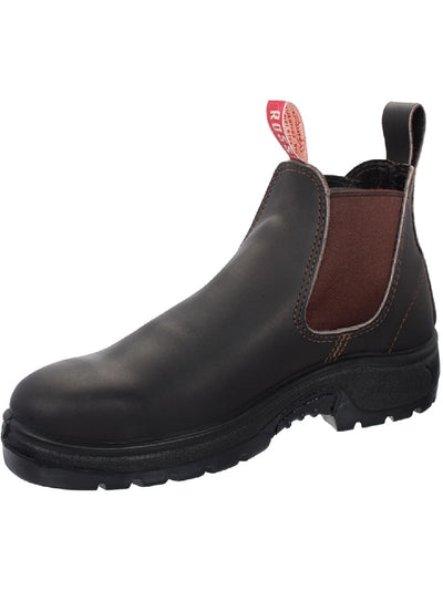 Rossi Boots 906 Boulder Non-Safety Elastic Sided Work Boot - Claret