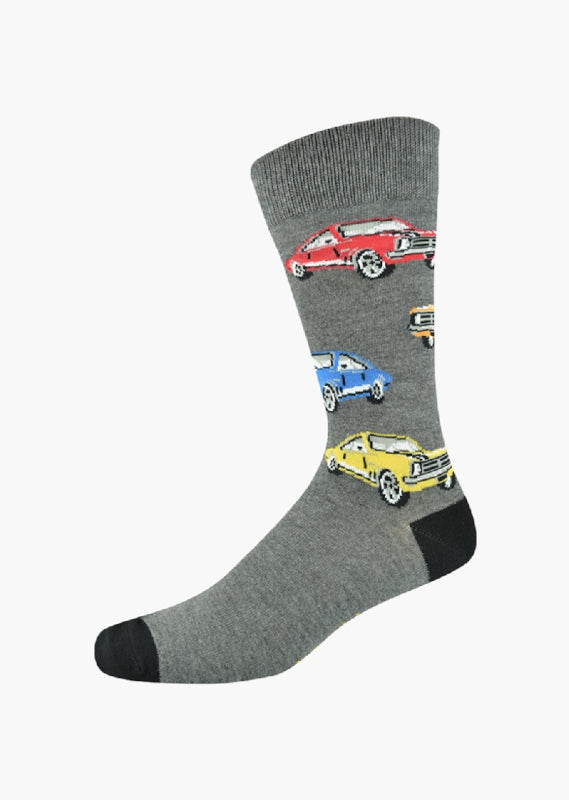 Bamboozld Mens Monaro Bamboo Socks - Grey