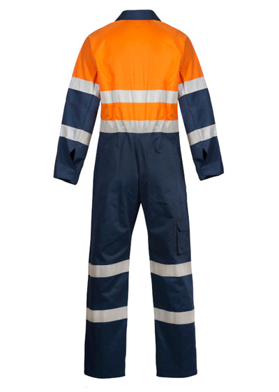 WORKCRAFT HI VIS TWO TONE COVERALLS WC3051