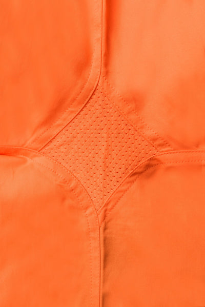 Work Craft Hi Vis CSR Taped Lightweight L/S Shirt WS4131 [CLR:Orange SZ:XS]
