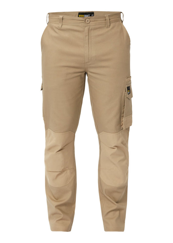 Work Craft Stretch Cargo Pants-Knee Dart WP4018