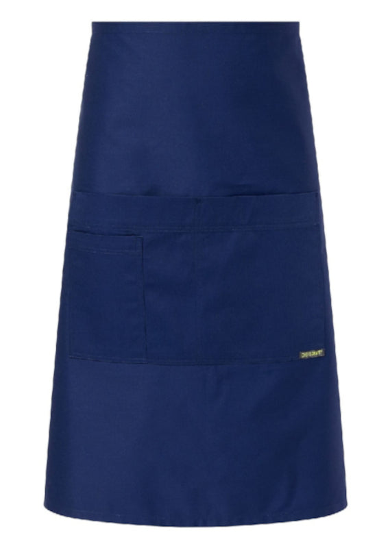 Chefs Craft "La Bistro" 3/4 Bib Apron w/Pockets CA032