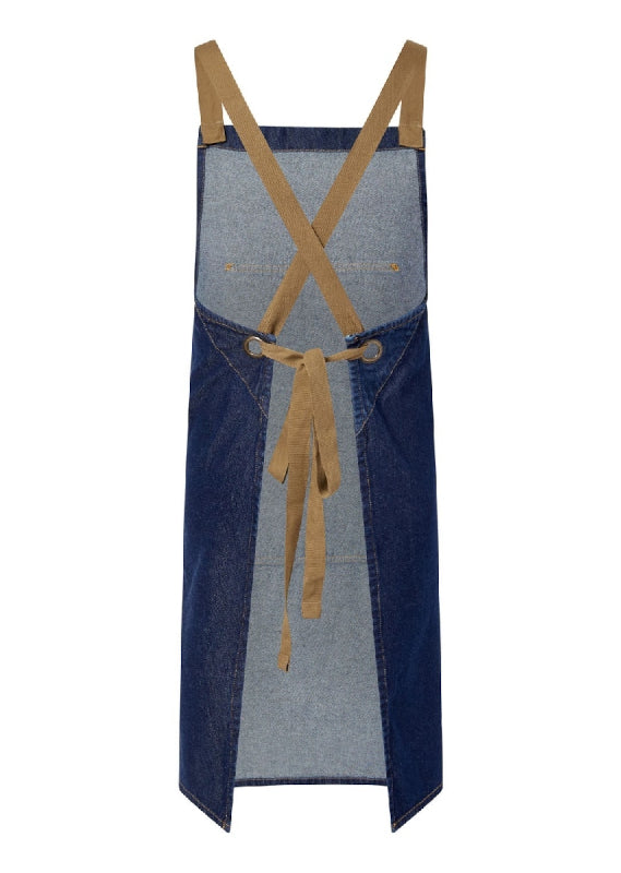 Chefs Craft Denim Bib Apron With Pouch CA033