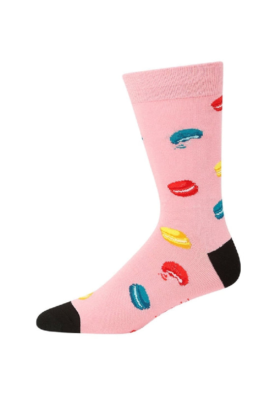 Bamboozld Mens Smashed Macaroon Bamboo Socks - Pink