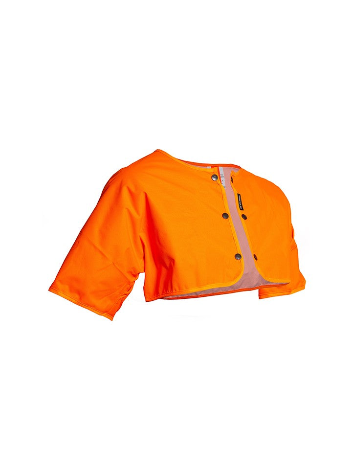Styx Mill Orange Detachable Jacket Cape - Orange