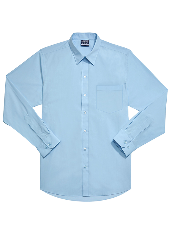 Midford Boys Basic School Shirt Long Sleeve